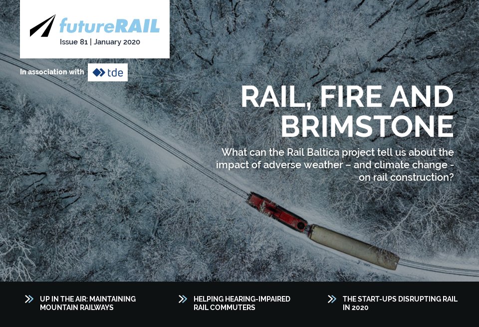 Home Rail, fire and brimstone Future Rail Issue 81 January 2020