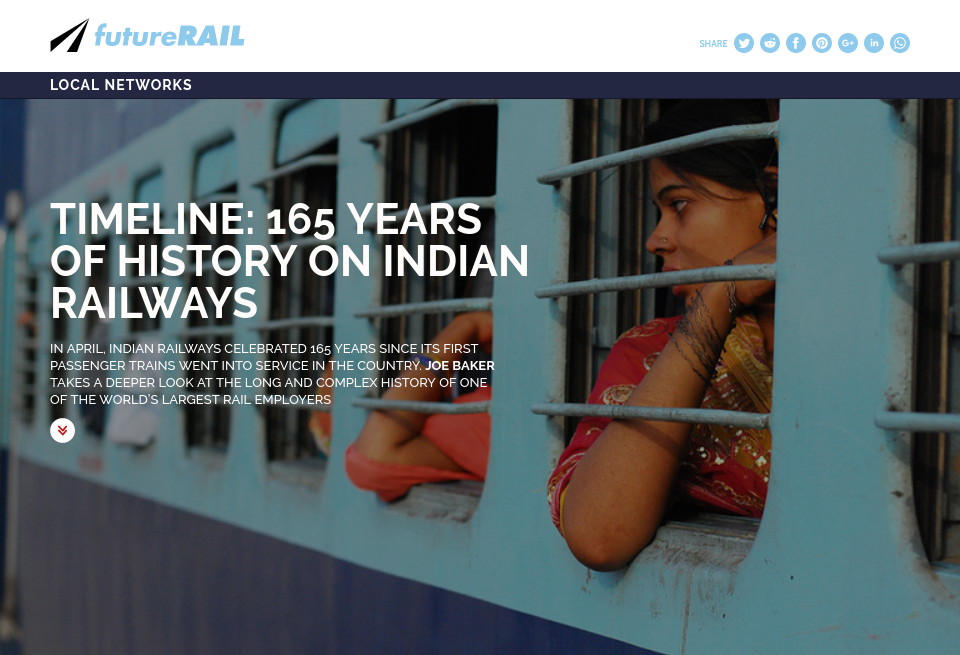 Timeline: 165 years of history on Indian Railways - Railway Technology