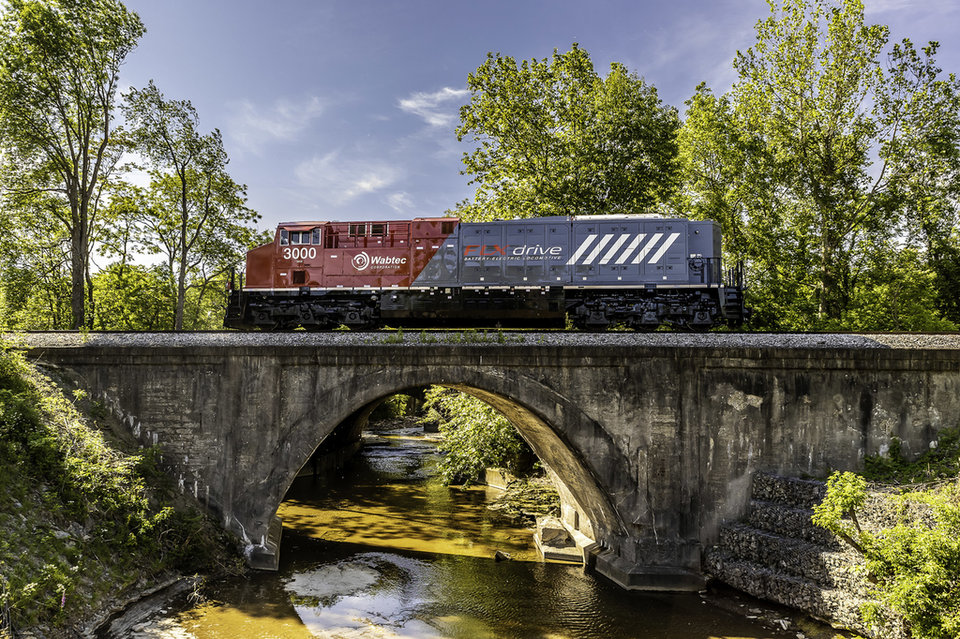 Dramatically more powerful': world's first battery-electric freight train  unveiled, Pennsylvania