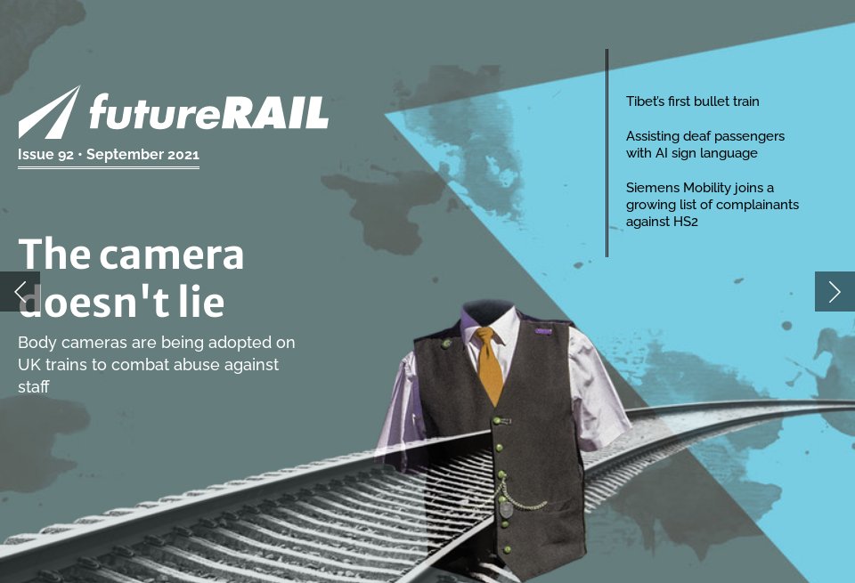 Should Train Guards Wear Body Cameras Future Rail Issue 92